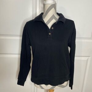 Pink Victoria’s Secret XS Black Sweatshirt